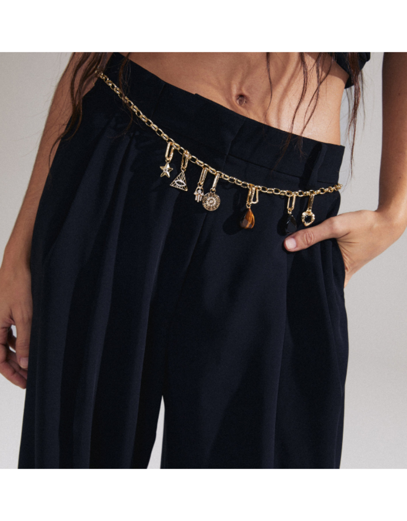 PILGRIM Star Charm in Gold by Pilgrim