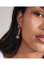 PILGRIM Sun Charm in Gold by Pilgrim