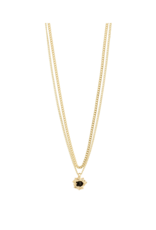PILGRIM ACT 2-in-1 Set Necklace Gold-Plated by Pilgrim