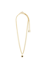 PILGRIM ACT 2-in-1 Set Necklace Gold-Plated by Pilgrim