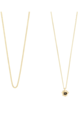 PILGRIM ACT 2-in-1 Set Necklace Gold-Plated by Pilgrim