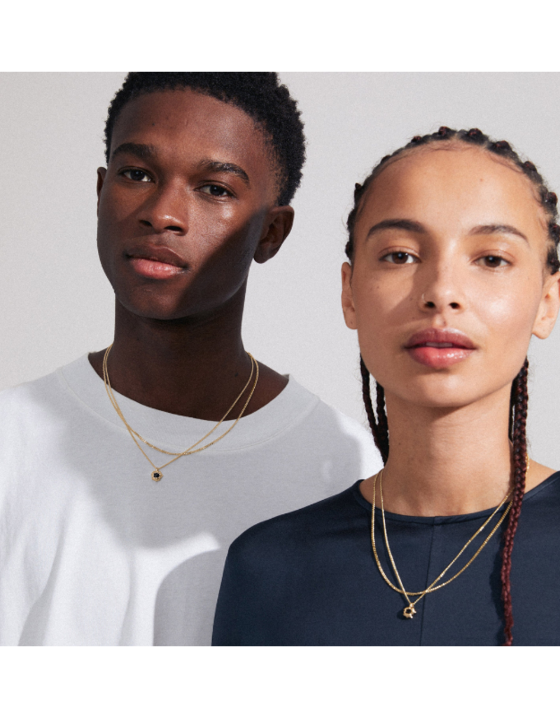 PILGRIM ACT 2-in-1 Set Necklace Gold-Plated by Pilgrim