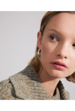 PILGRIM ACT Hoop Earrings Silver-Plated by Pilgrim