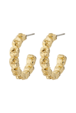 PILGRIM Scottie Hoop Earrings Gold-Plated by Pilgrim