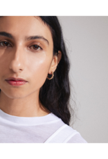 PILGRIM Scottie Hoop Earrings Gold-Plated by Pilgrim