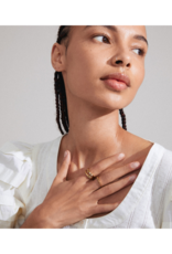 PILGRIM Trust Ring 3-in-1 set Gold-Plated by Pilgrim