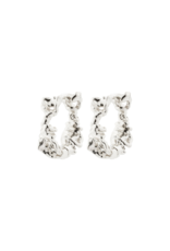 PILGRIM Trust Hoop Earrings Silver-Plated by Pilgrim