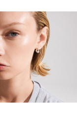 PILGRIM Trust Hoop Earrings Silver-Plated by Pilgrim