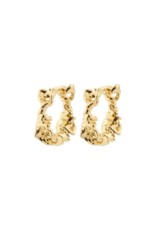 PILGRIM Trust Hoop Earrings Gold-Plated by Pilgrim