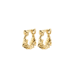 PILGRIM Trust Hoop Earrings Gold-Plated by Pilgrim
