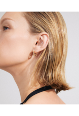 PILGRIM Trust Hoop Earrings Gold-Plated by Pilgrim