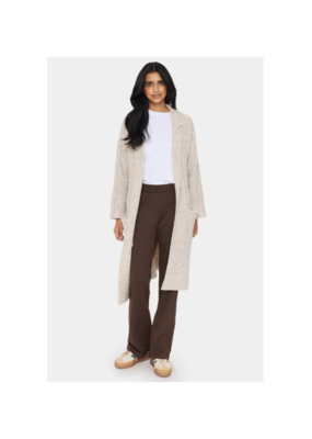 Saint Tropez LAST ONE - XS - Gela Long Cardigan in Grey Morn by Saint Tropez