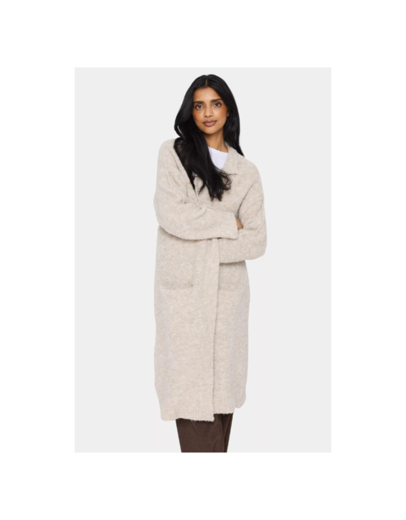 ST Gela Long Cardigan Grey Morn The Art of Home