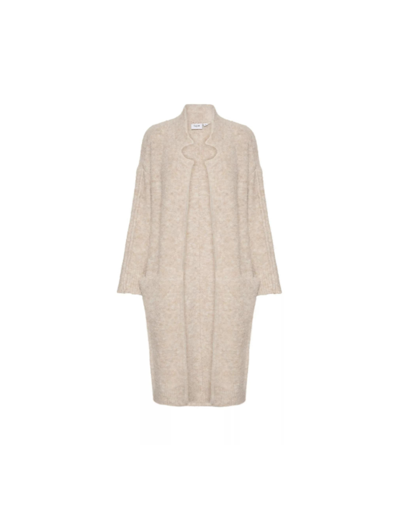 Saint Tropez Gela Long Cardigan in Grey Morn by Saint Tropez