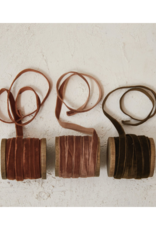Creative Co-Op Olive or Dusty Pink Velvet Ribbon Spool