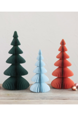 Creative Co-Op Rust Round Paper Folding Tree