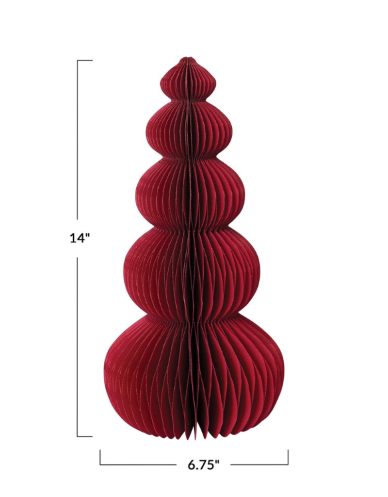 Creative Co-Op Honeycomb Paper Tree