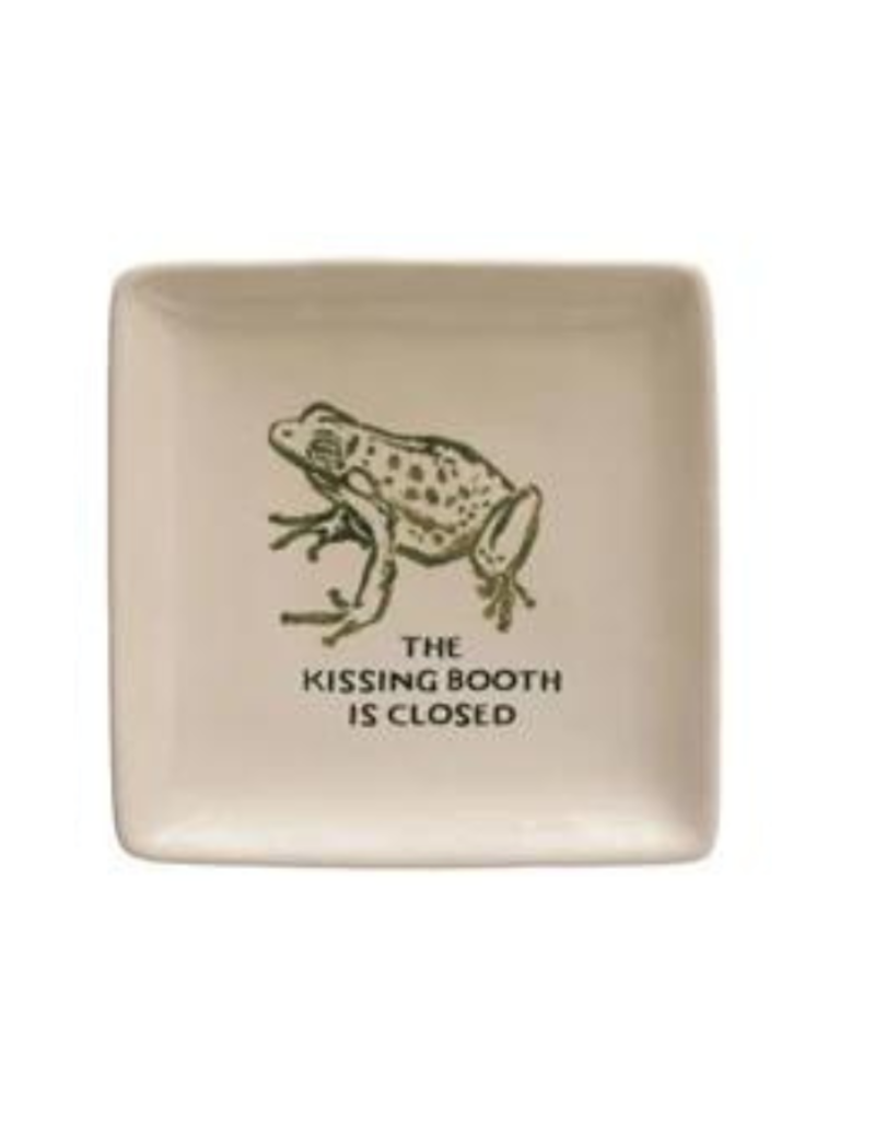 Creative Co-Op Animals with Sayings Plate