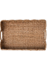 Creative Co-Op Braided Bankuan Tray Large