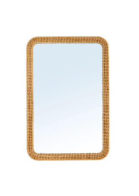 Creative Co-Op Rattan Mirror 24x36