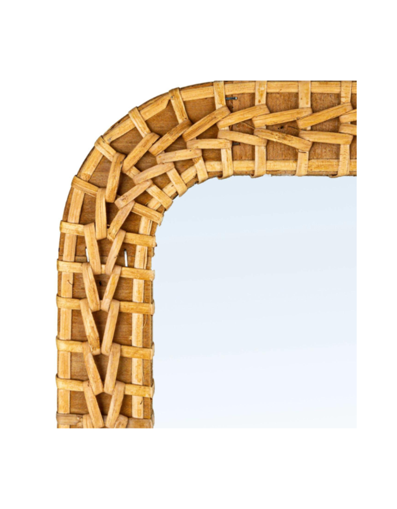 Creative Co-Op Rattan Mirror 24x36