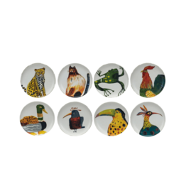 Creative Co-Op Botanist Plates