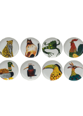 Creative Co-Op Botanist Plates