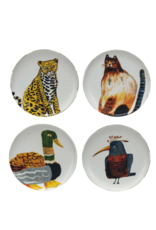 Creative Co-Op Botanist Plates