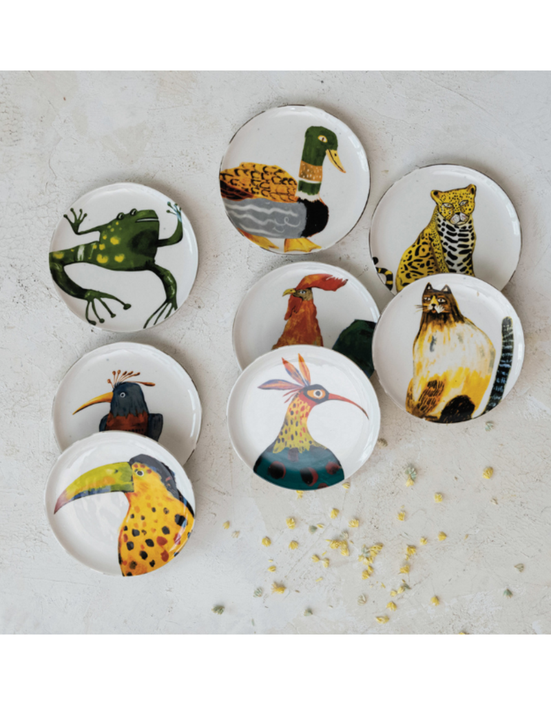 Creative Co-Op Botanist Plates