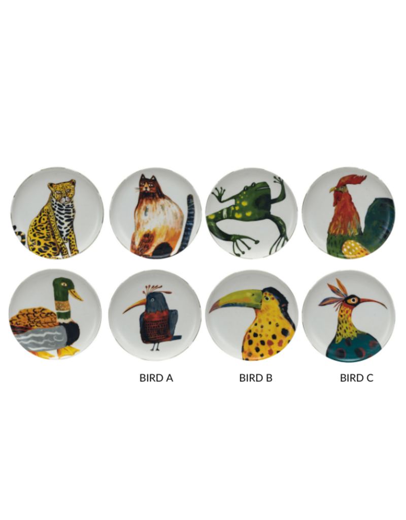 Creative Co-Op Botanist Plates