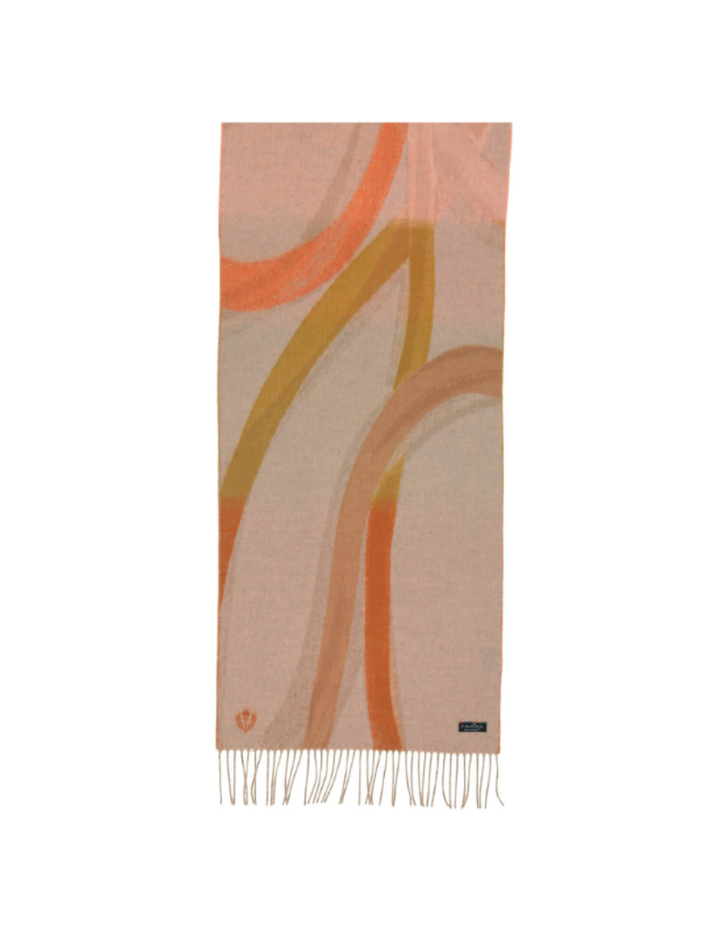 Fraas Cashmink Ribbons Soft Beige Scarf by Fraas