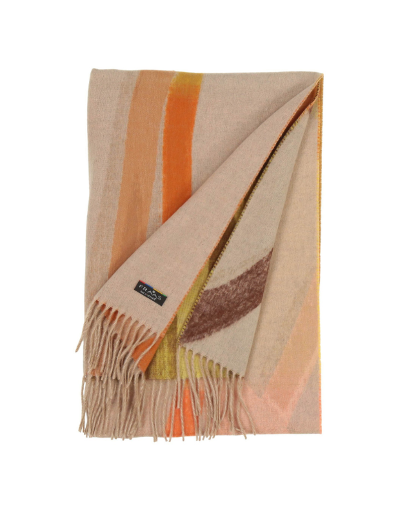 Fraas Cashmink Ribbons Soft Beige Scarf by Fraas