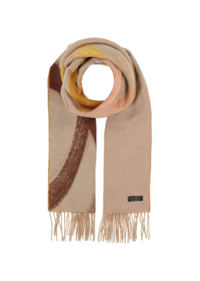 v. Fraas Cashmink Ribbons Soft Beige Scarf by Fraas