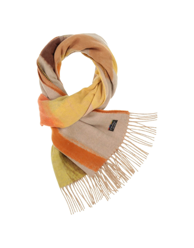 Fraas Cashmink Ribbons Soft Beige Scarf by Fraas