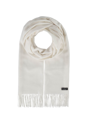 v. Fraas Oversized Cashmink Scarf Off White by Fraas