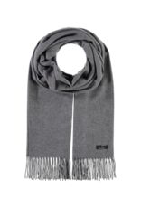 v. Fraas Oversized Cashmink Scarf Mid Grey by Fraas