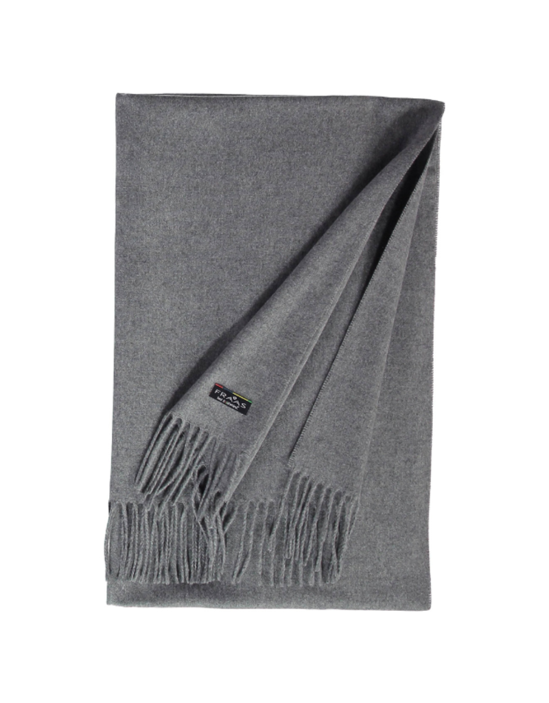 v. Fraas Oversized Cashmink Scarf Mid Grey by Fraas