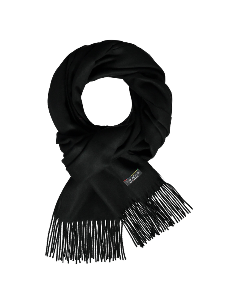 v. Fraas Oversized Cashmink Scarf Black by Fraas