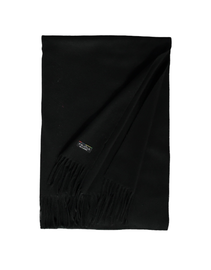 v. Fraas Oversized Cashmink Scarf Black by Fraas
