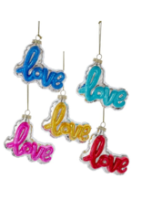 Love Word Balloon Ornament