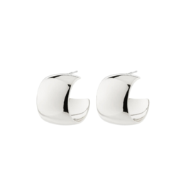 PILGRIM Talulla Earrings in Silver by Pilgrim