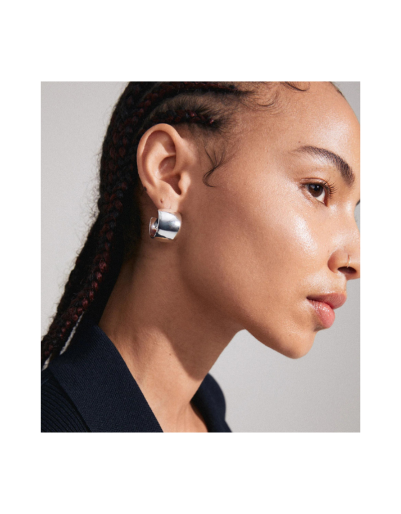PILGRIM Talulla Earrings in Silver by Pilgrim