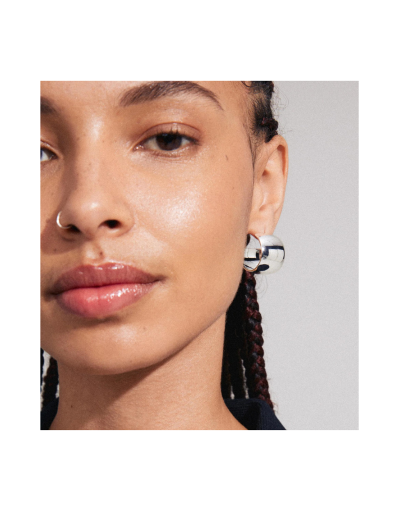 PILGRIM Talulla Earrings in Silver by Pilgrim