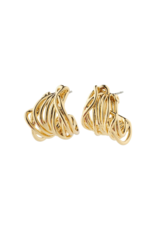 PILGRIM Pamela Earrings in Gold by Pilgrim