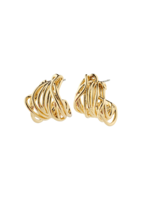 PILGRIM Pamela Earrings in Gold by Pilgrim