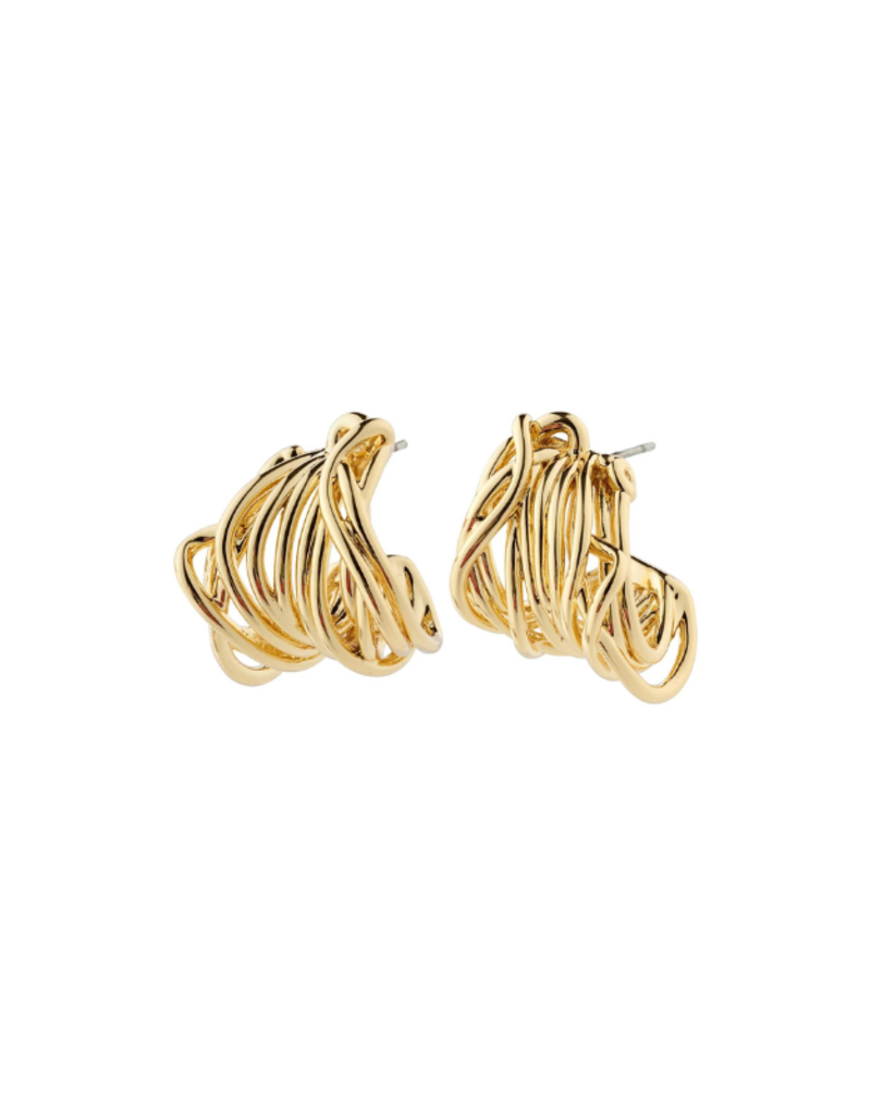 PILGRIM Pamela Earrings in Gold by Pilgrim