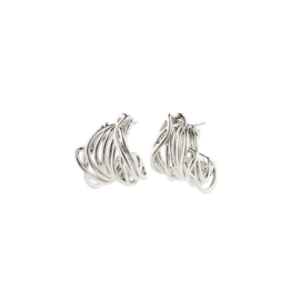 PILGRIM Pamela Earrings in Silver by Pilgrim