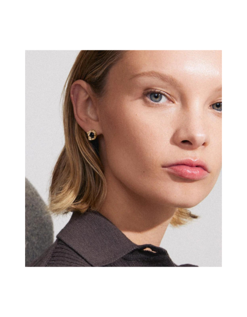 PILGRIM Ryper Earrings in Gold by Pilgrim