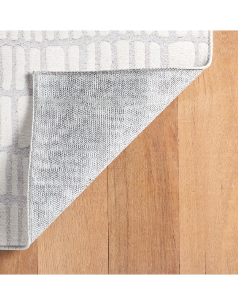 Dash & Albert Dash & Albert Machine Washable Roark Ivory Rug 2x3