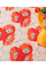 Dash & Albert Dash & Albert Machine Washable Japanese Poppy Rug 3x5